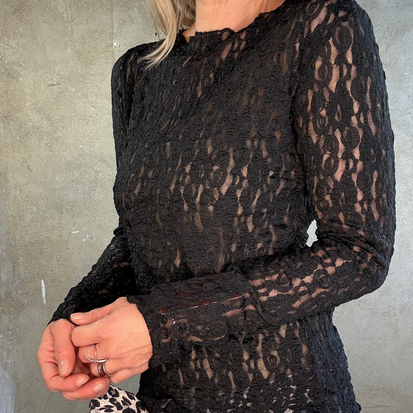 Longsleeve Spitze