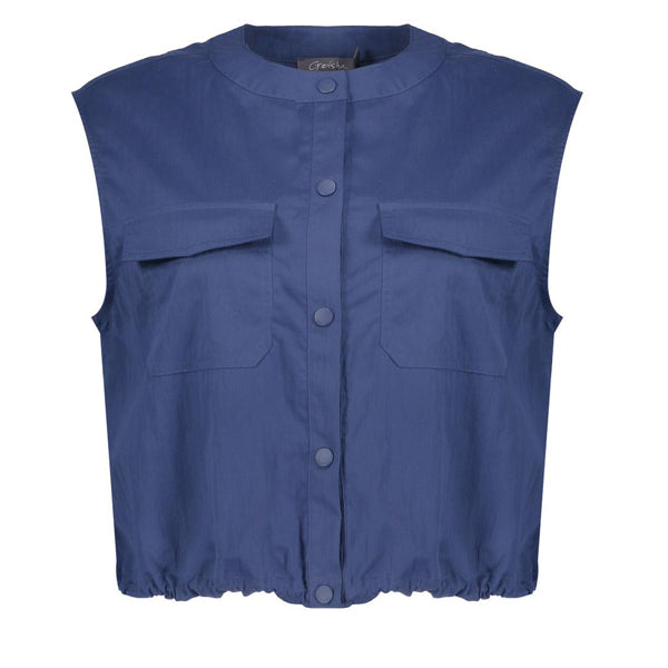 Geisha Weste mit Kordelzug