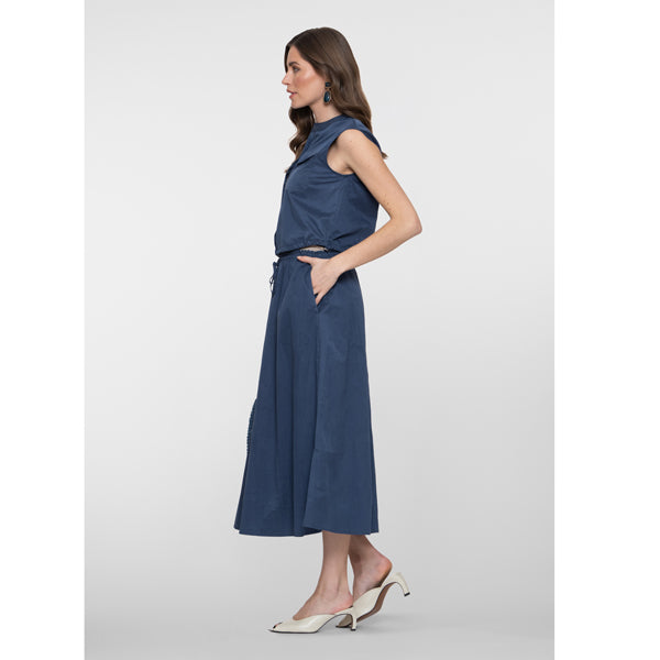 Geisha Rock Rüschensaum