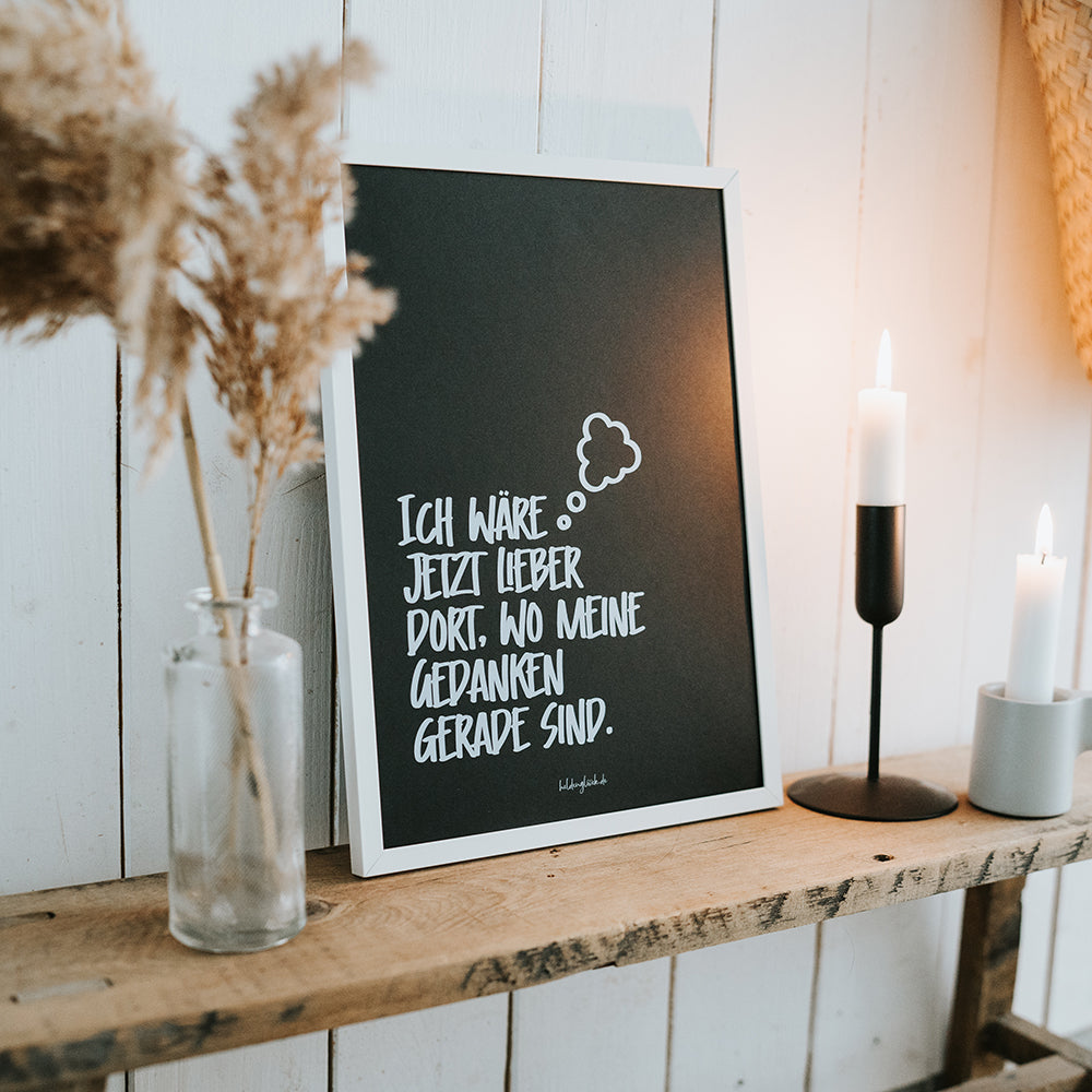 Poster Gedanken