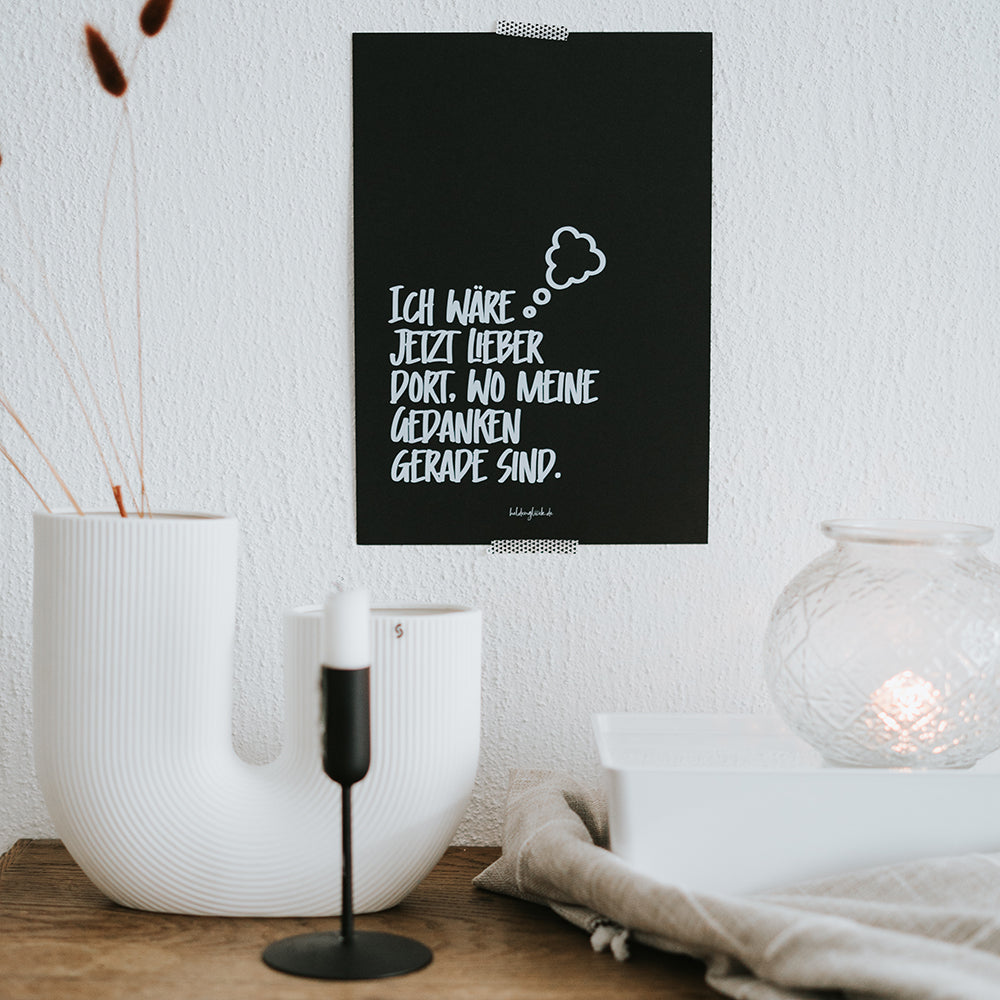 Poster Gedanken
