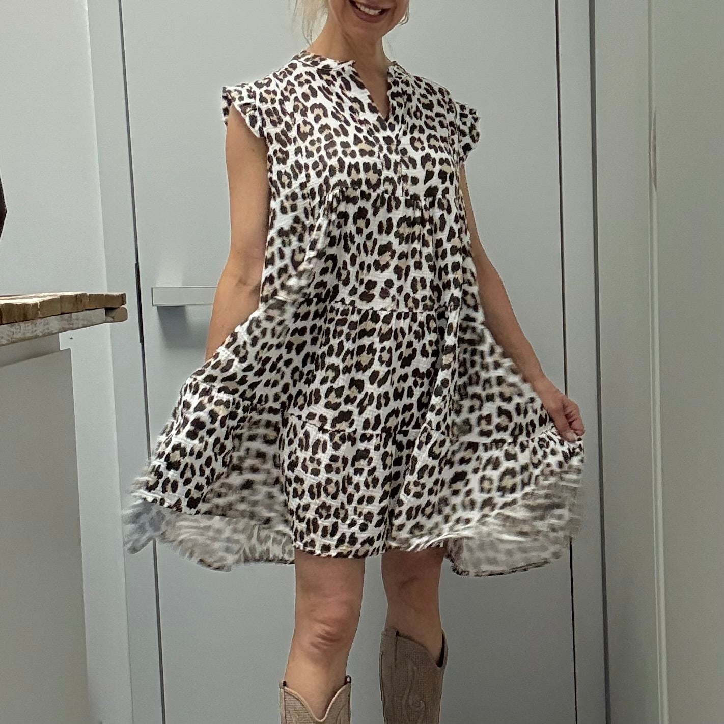 Musselinekleid Leo Braun