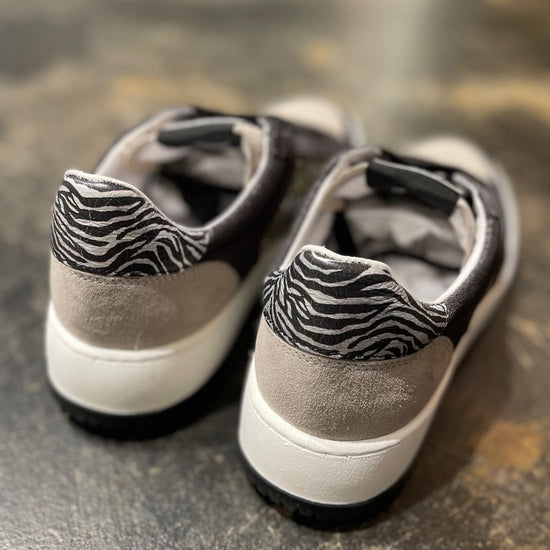 MELINÈ Sneaker Grey Glitter
