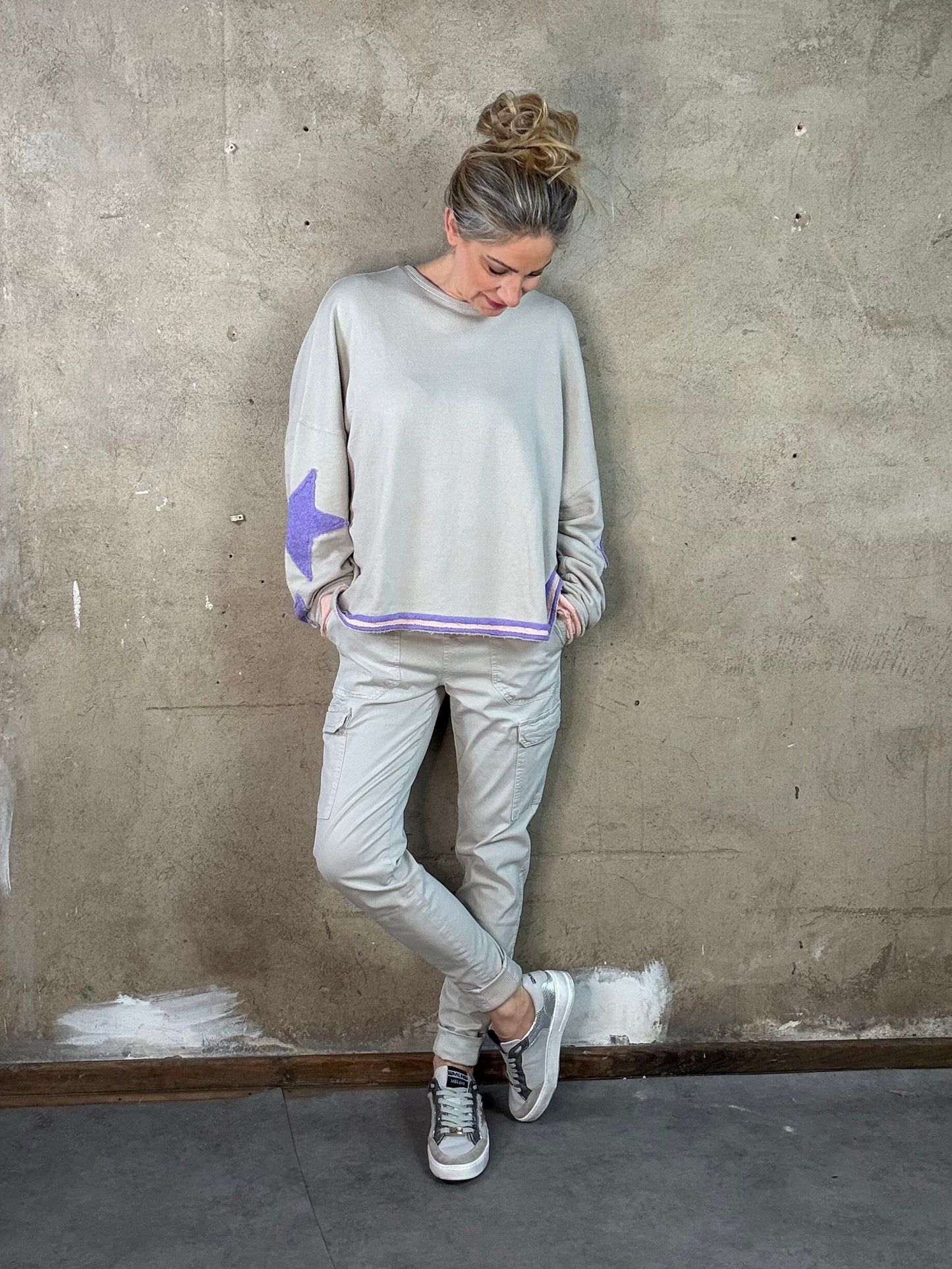 LJV Hopewell Sweater Grey