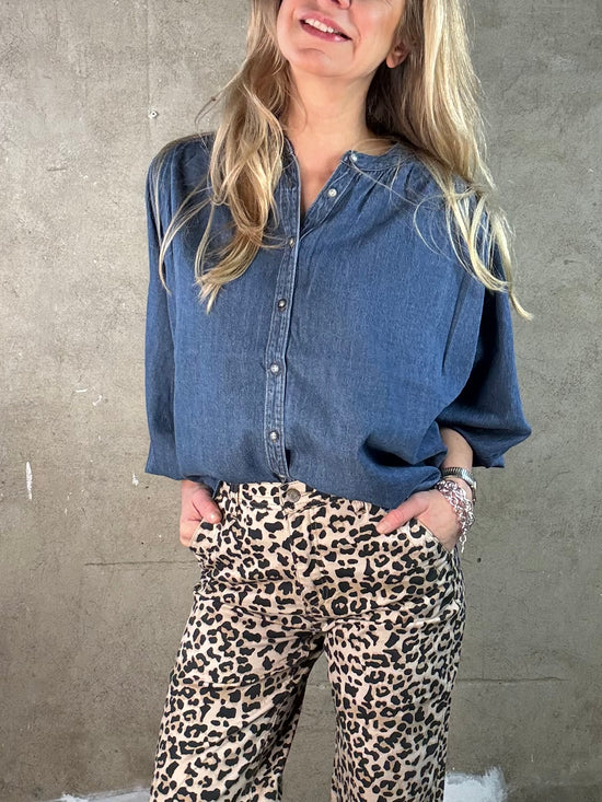 Geisha Denim Blouse