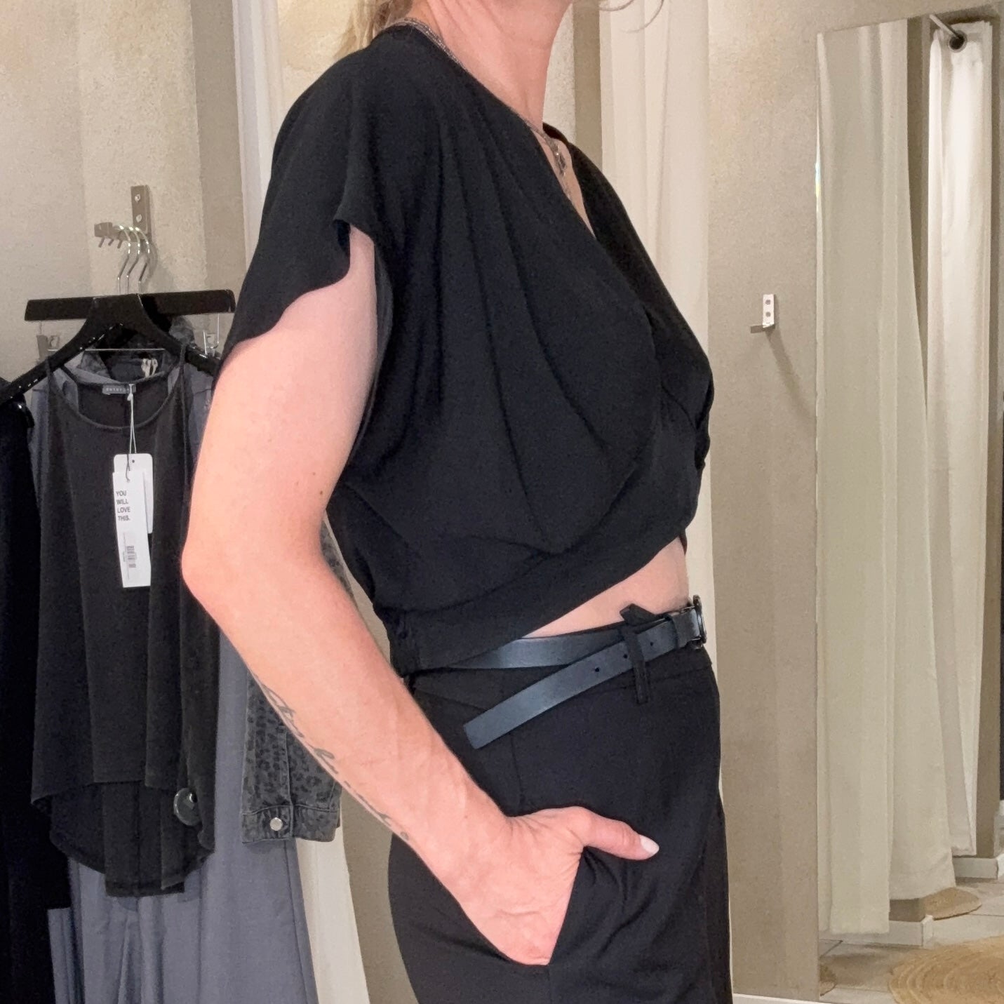 BSB Cropped Blouse