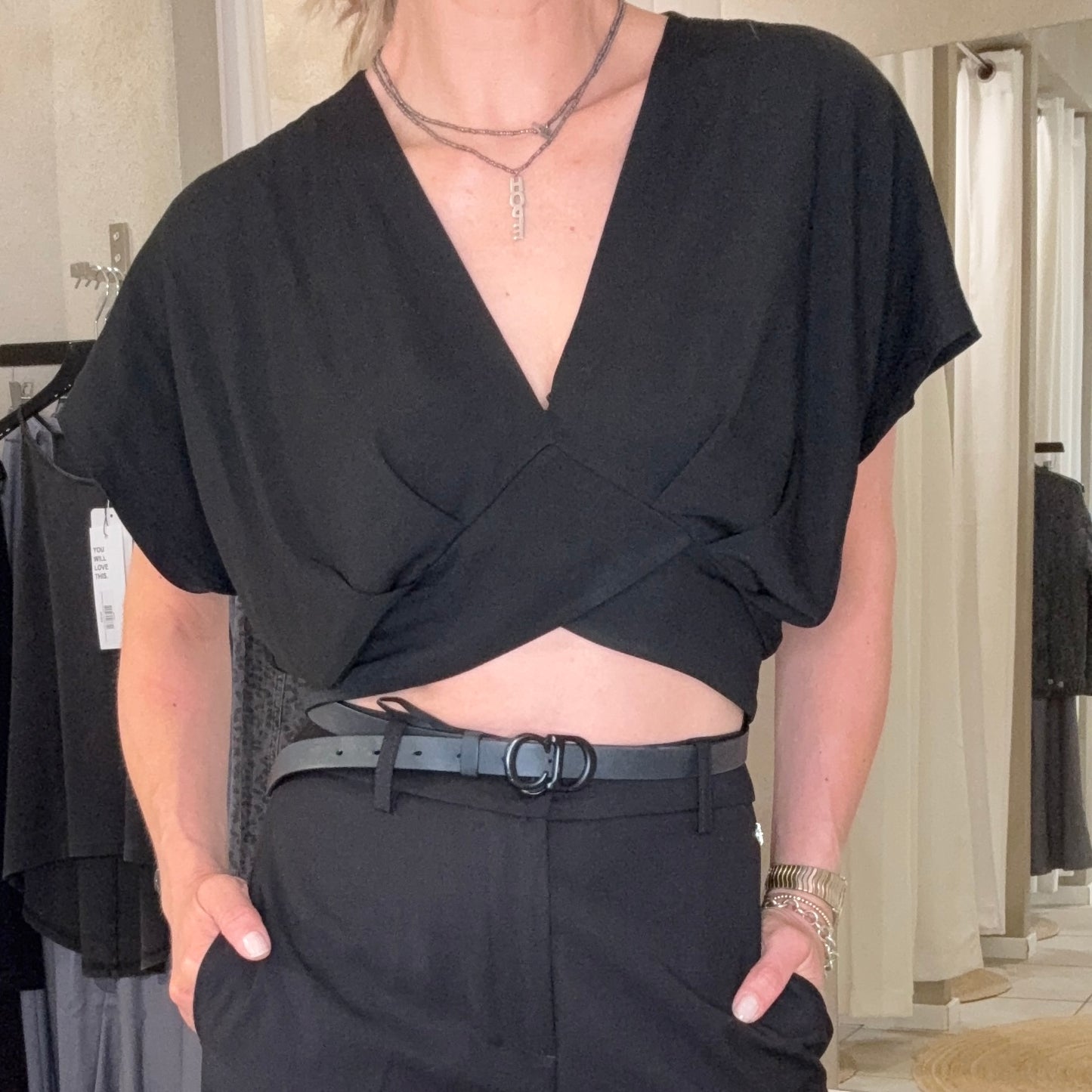 BSB Cropped Blouse