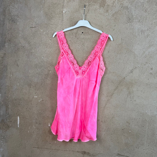 Spitzentop Fluor Pink