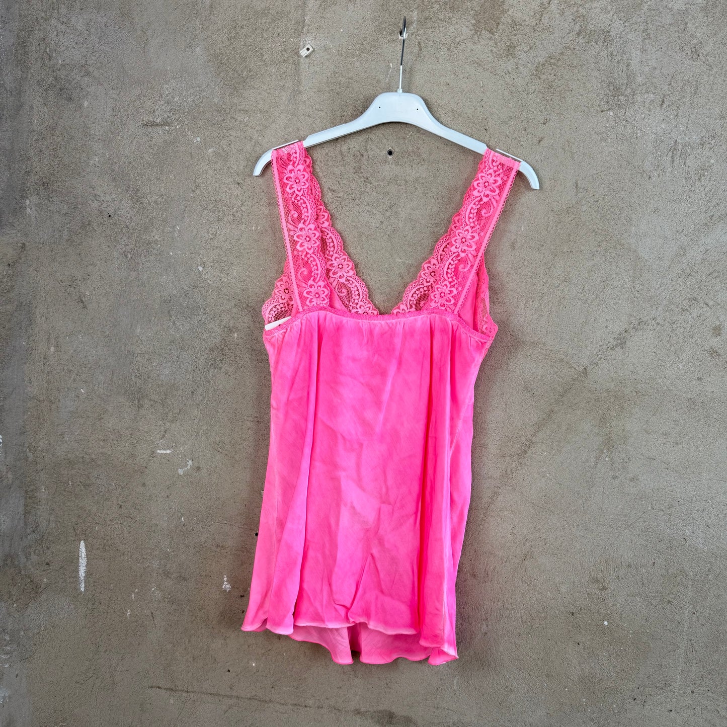 Spitzentop Fluor Pink