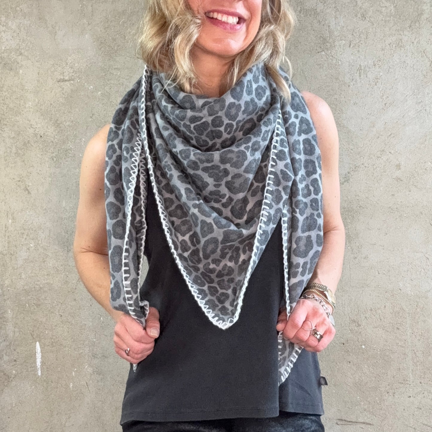 CODELLO Dreickstuch Animalprint