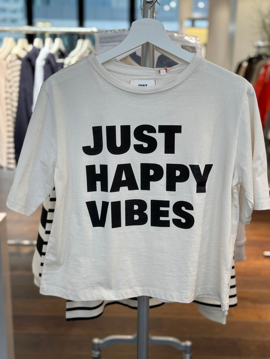 Tshirt "Just Happy Vibes"