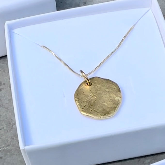 Ellen Beekmans Kette Münze
