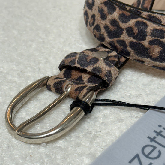 Ledergürtel Leo Camel