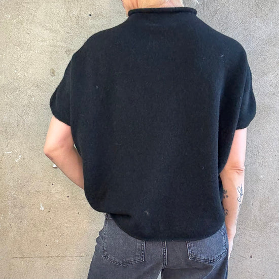 Strickshirt Spencer Schwarz