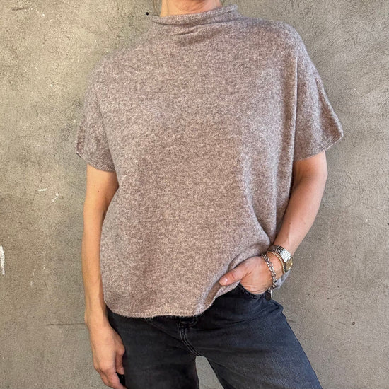 Strickshirt Spencer Taupe