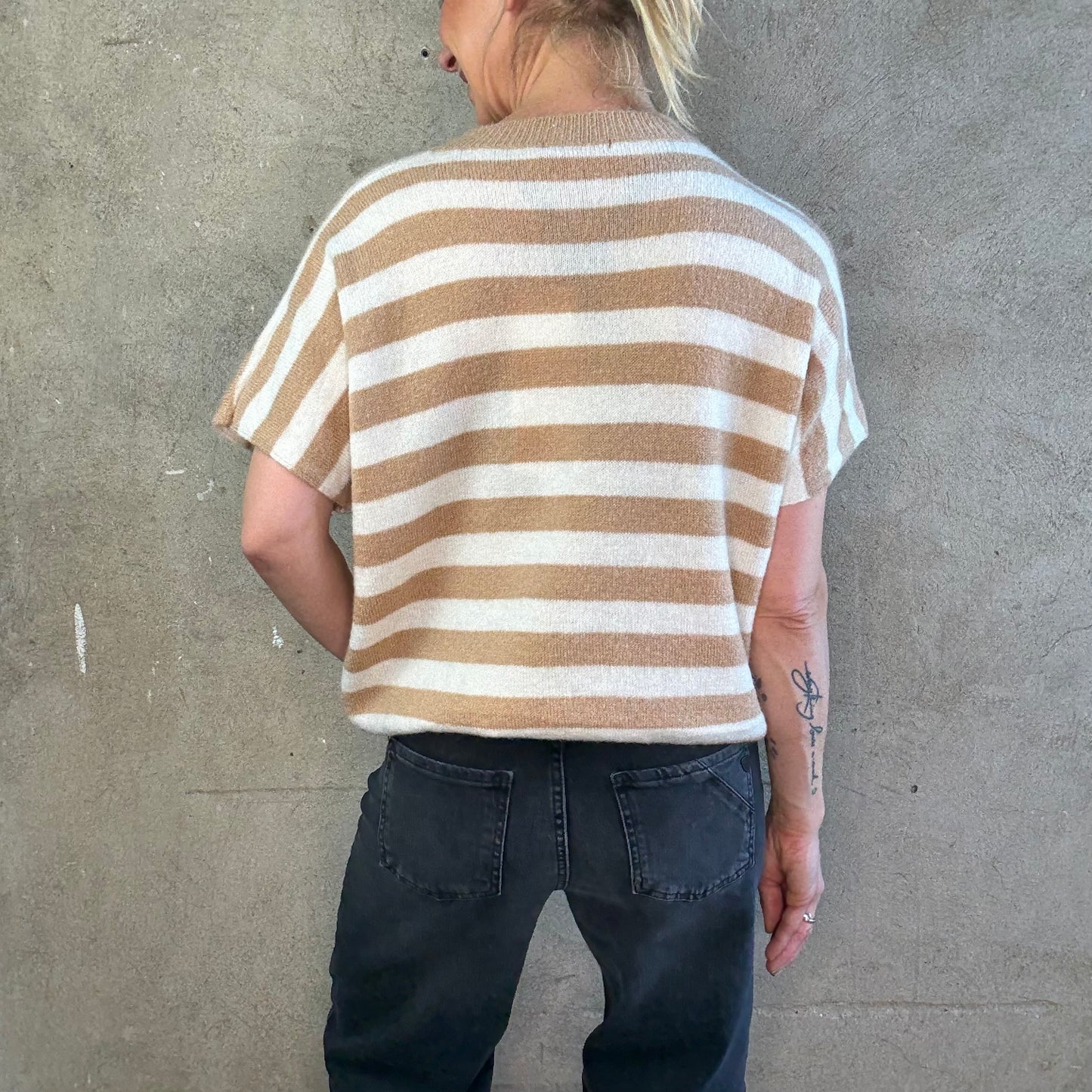 Strickshirt Spencer Stripe