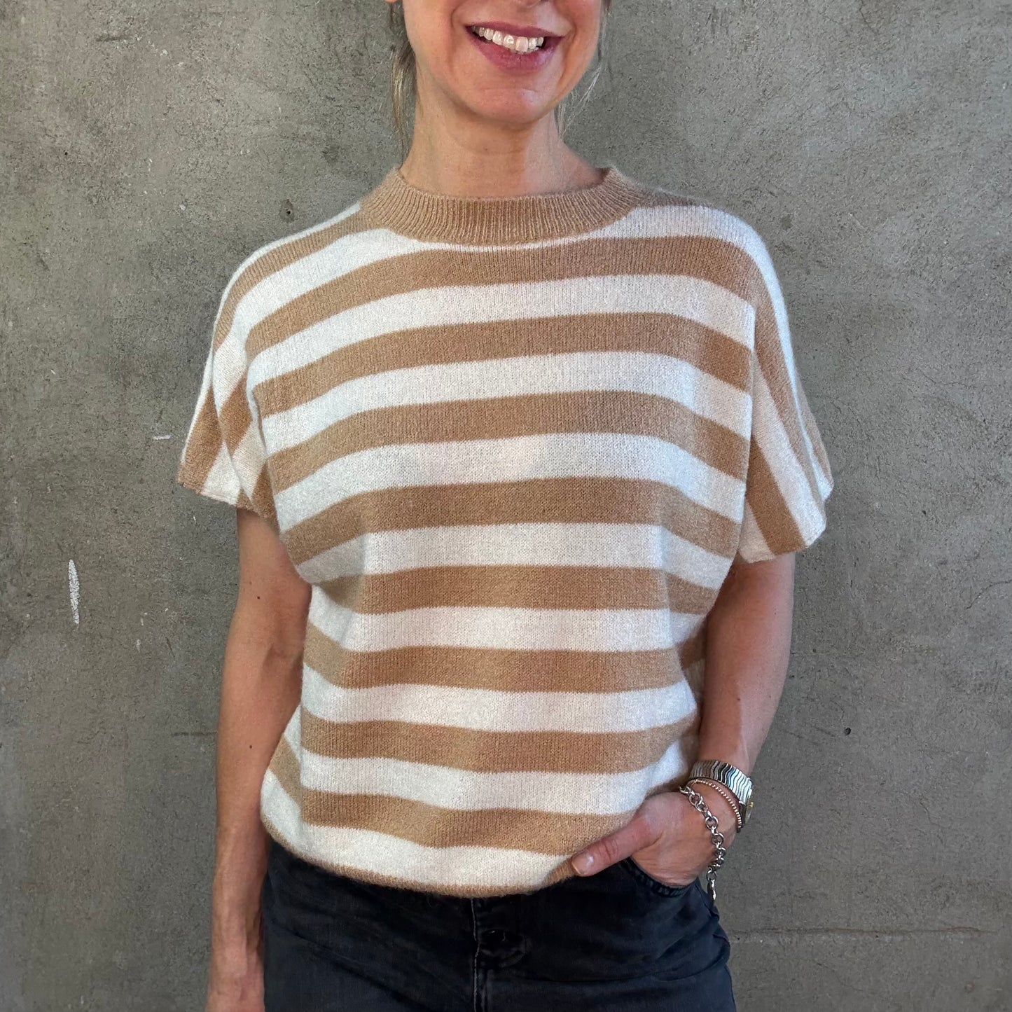 Strickshirt Spencer Stripe