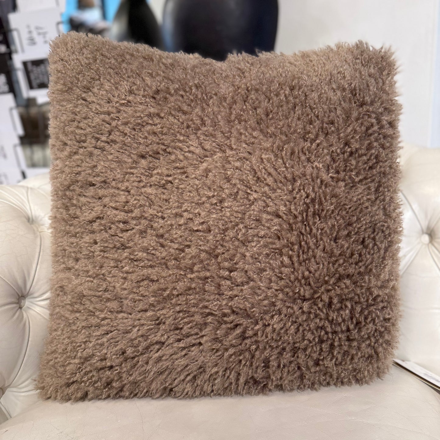 Kissen Barocco Taupe 50x50