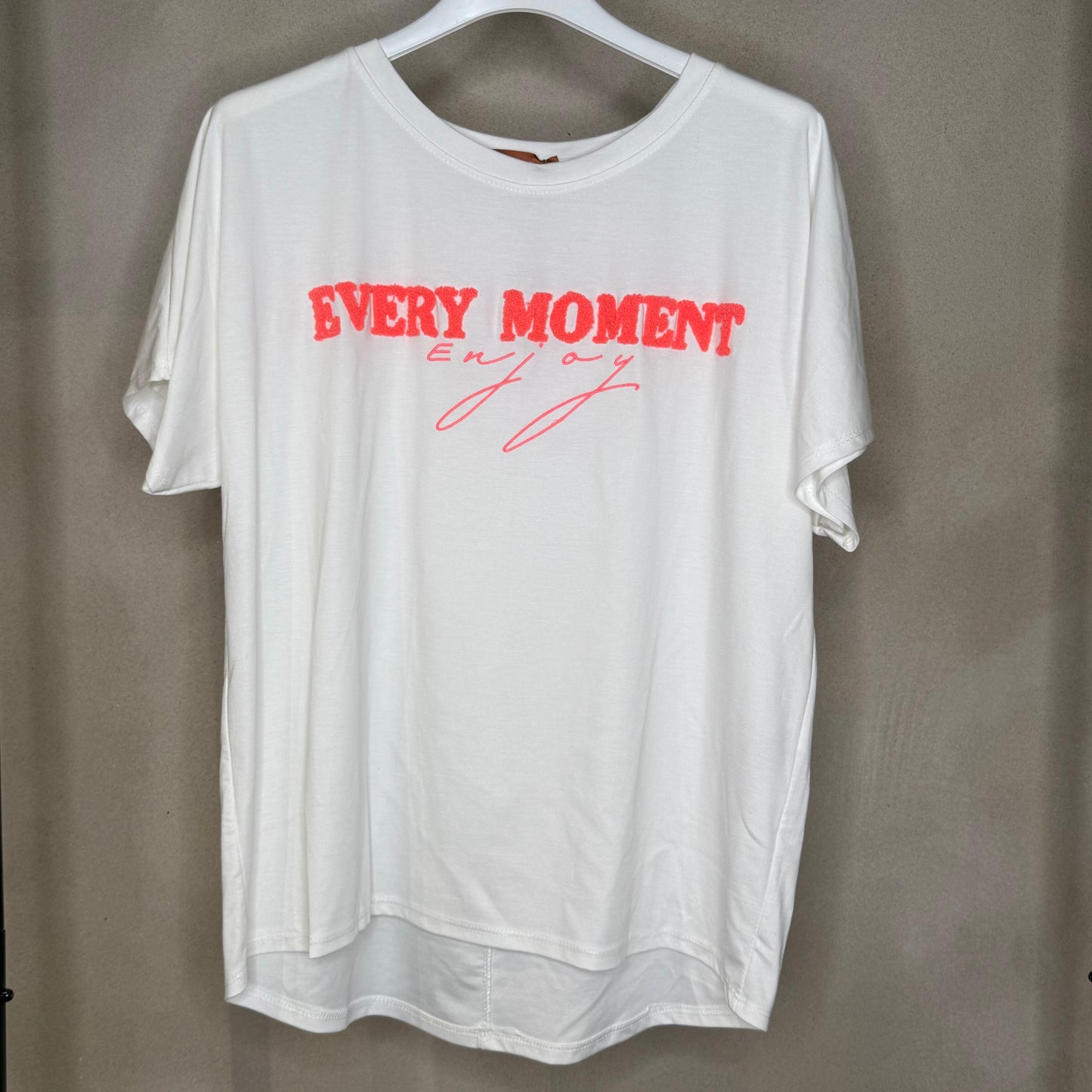 Tshirt Every Moment Ecru