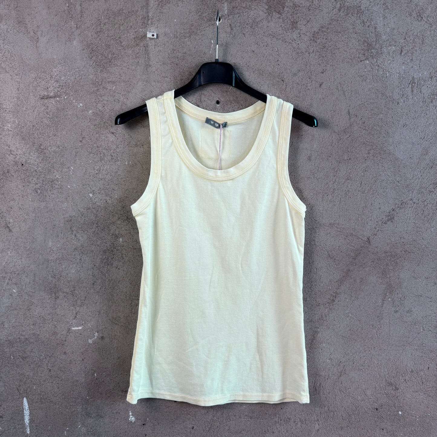 Tank Top Smiley Butteryellow