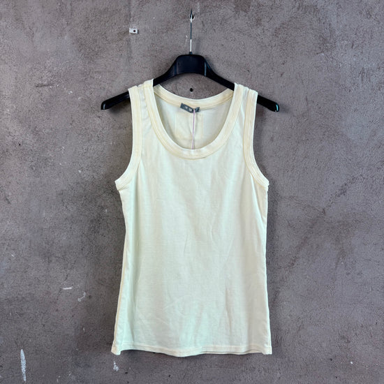 Tank Top Smiley Butteryellow