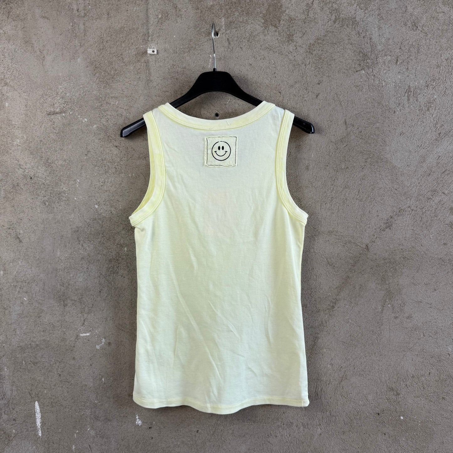 Tank Top Smiley Butteryellow