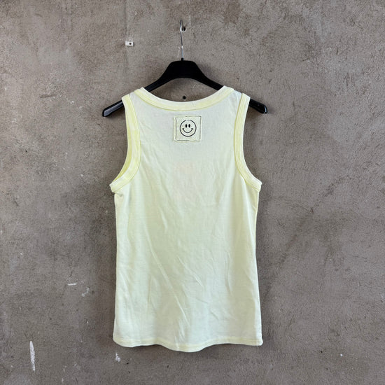 Tank Top Smiley Butteryellow