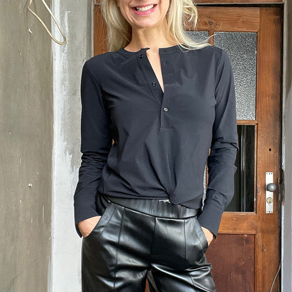 CAT NOIR Vegan Leather Pant