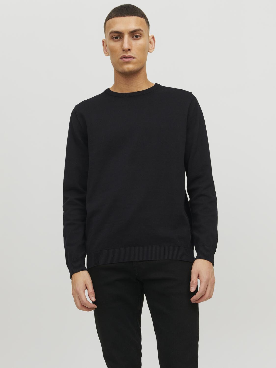 JJ Basic Strickpullover