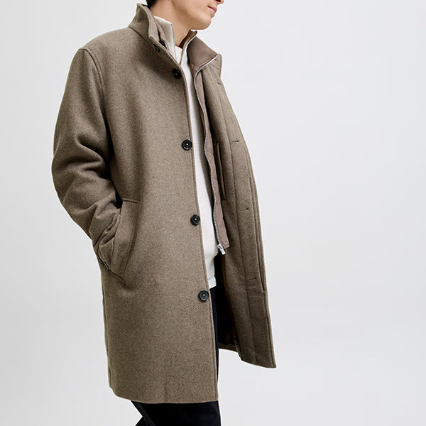 JJ Keith Wool Coat