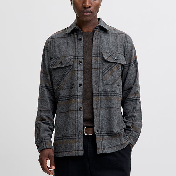 JJ Prayle Check Overshirt