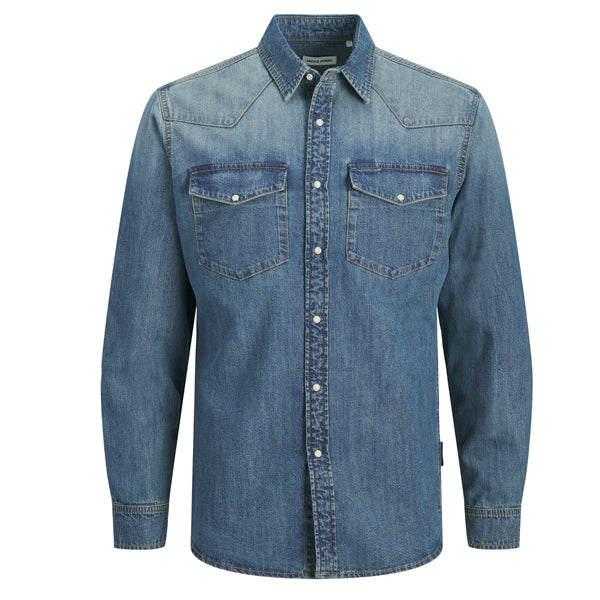 JJ Jeans Hemd Mid Blue