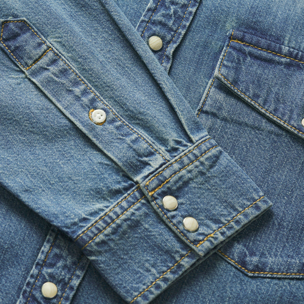 JJ Jeans Hemd Mid Blue