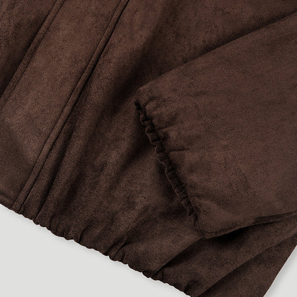 OH APRIL Katie Vegan Suede Leather Jacket