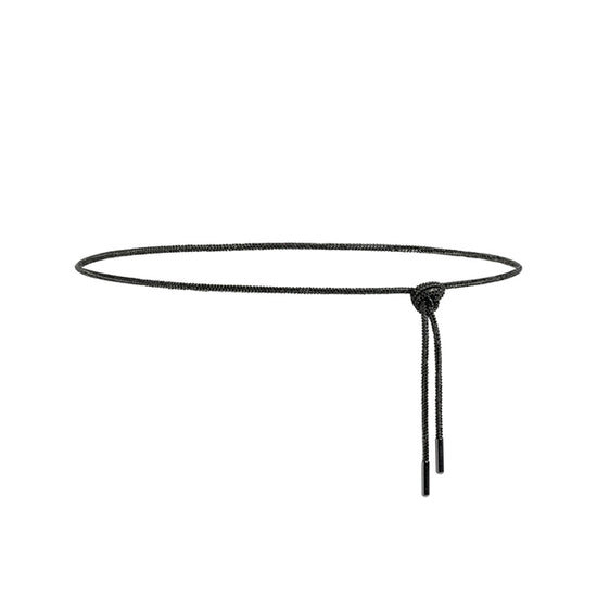 Kettengürtel Strass Schwarz