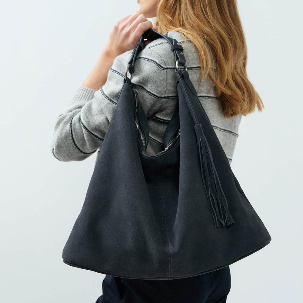 YAYA Leder Shopper