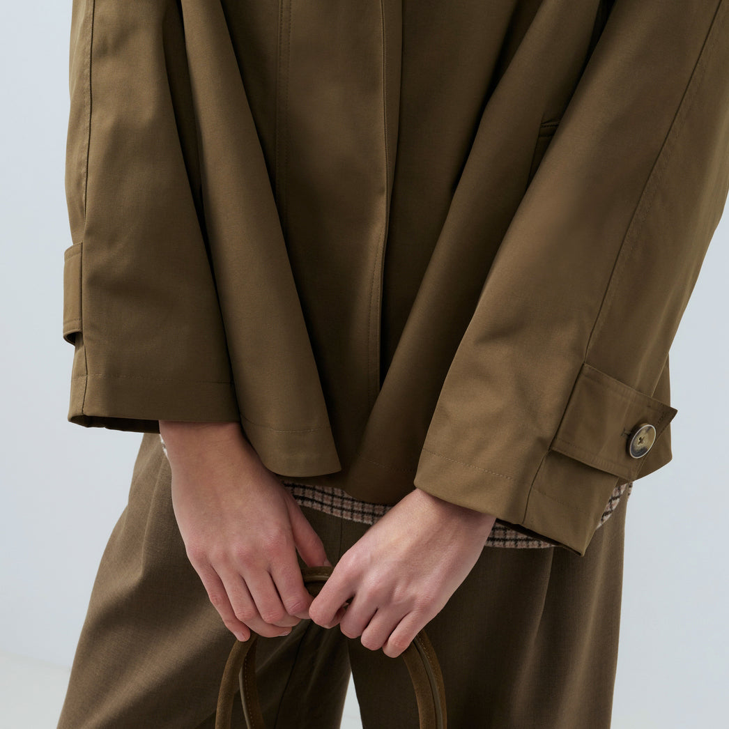 YAYA Trenchjacke mit Stehkragen
