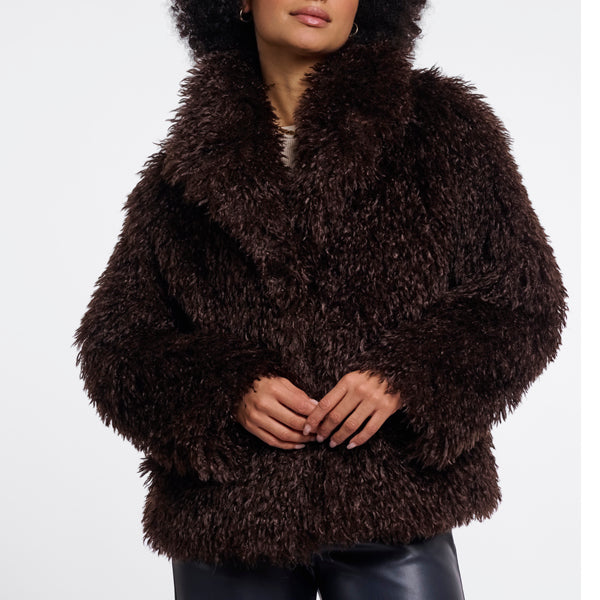 Rino Pelle Jacke Fake Fur
