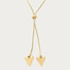 MJ Lange Y-Kette Herzen
