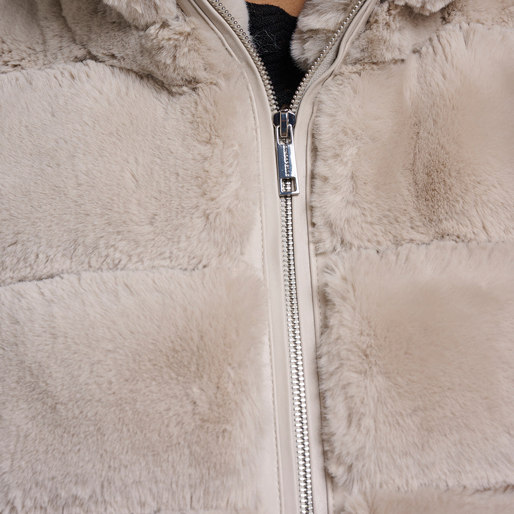 Rino Pelle MAY Fake-Fur Weste