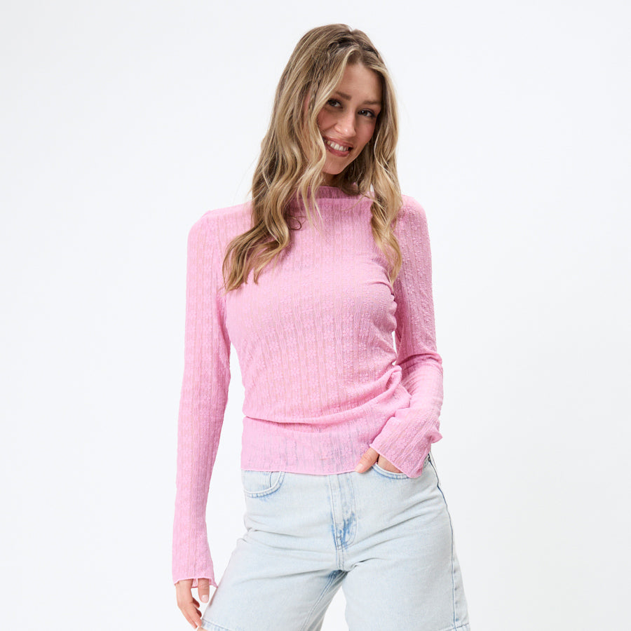 OH April Zahara Lace Longsleeve