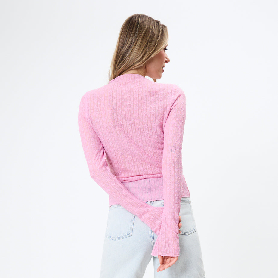 OH April Zahara Lace Longsleeve
