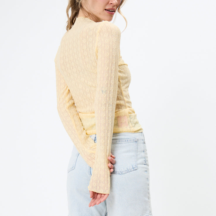 OH April Zahara Lace Longsleeve