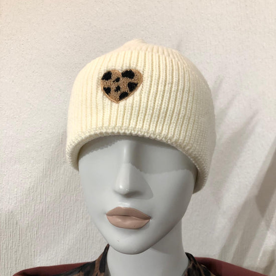 Strickmütze Leo Heart