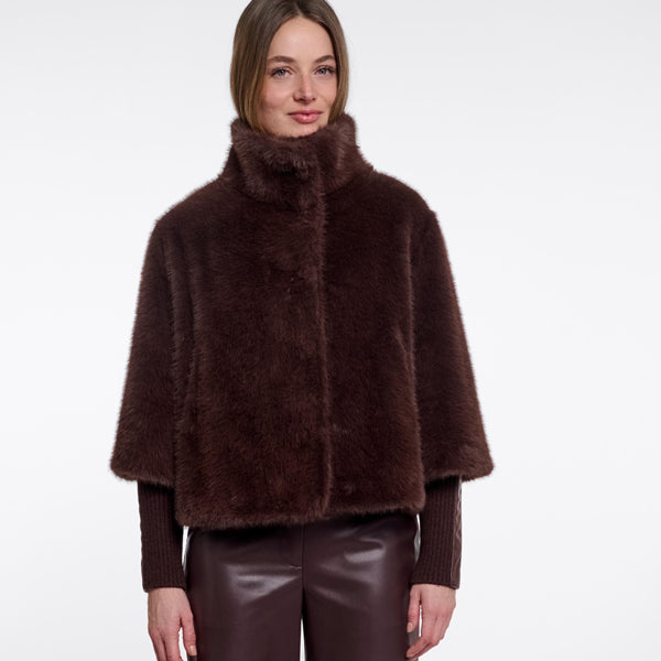 Rino Pelle Jacke Fake Fur