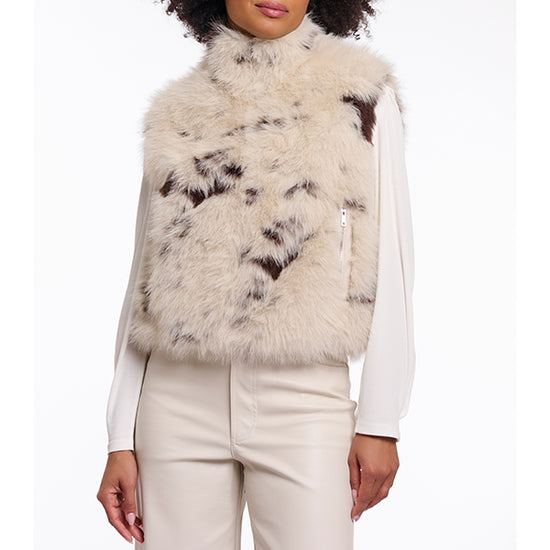 Rino Pelle Fake-Fur Weste