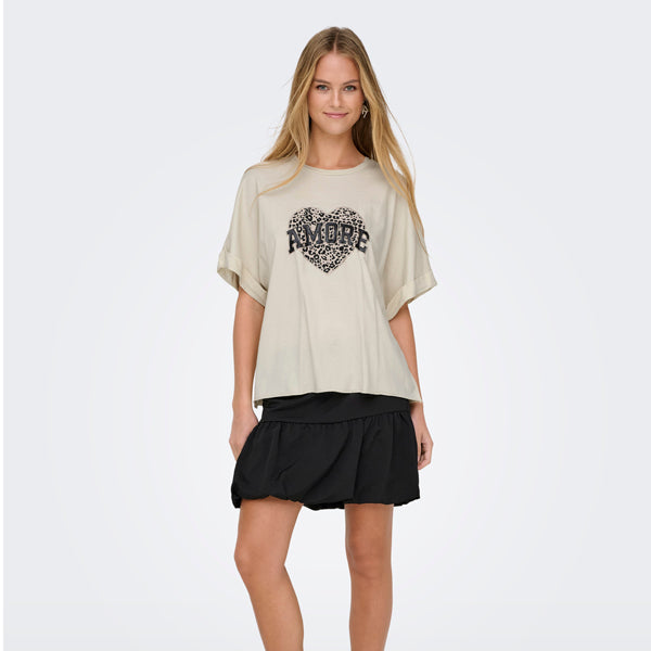 ONLY Animal Leo Print T-Shirt