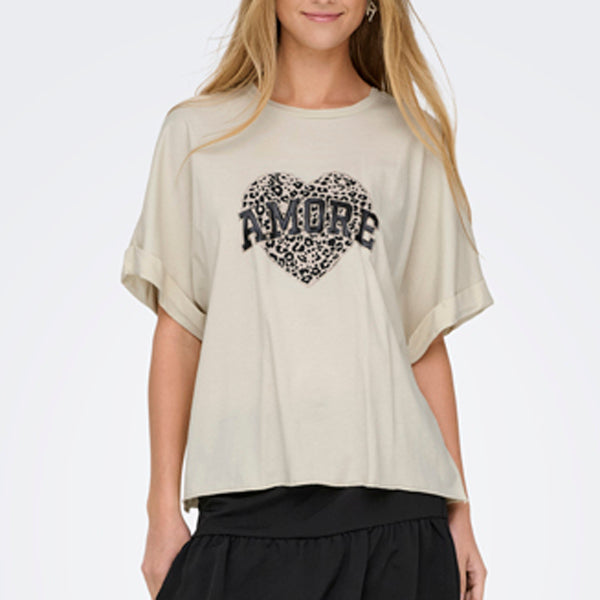 ONLY Animal Leo Print T-Shirt