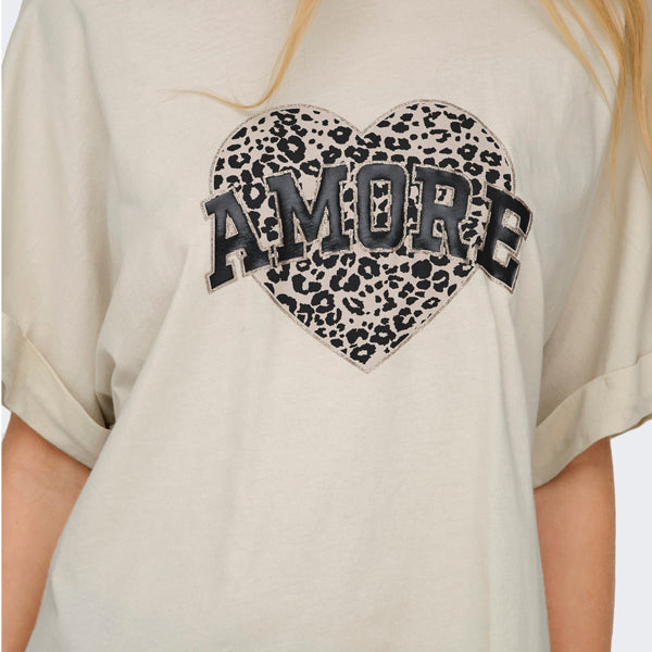 ONLY Animal Leo Print T-Shirt