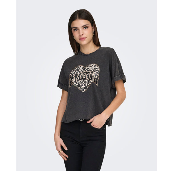 ONLY Animal Leo Print T-Shirt
